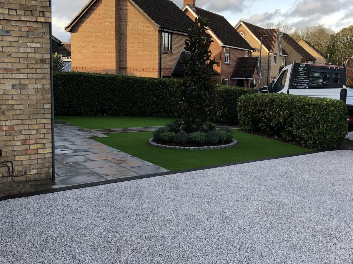 Recent landscaping project 1
